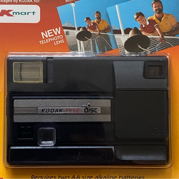 Deadstock Kodak Tele Disc Camera - New In Package - K-Mart 1985 USA - Picture 3 of 4
